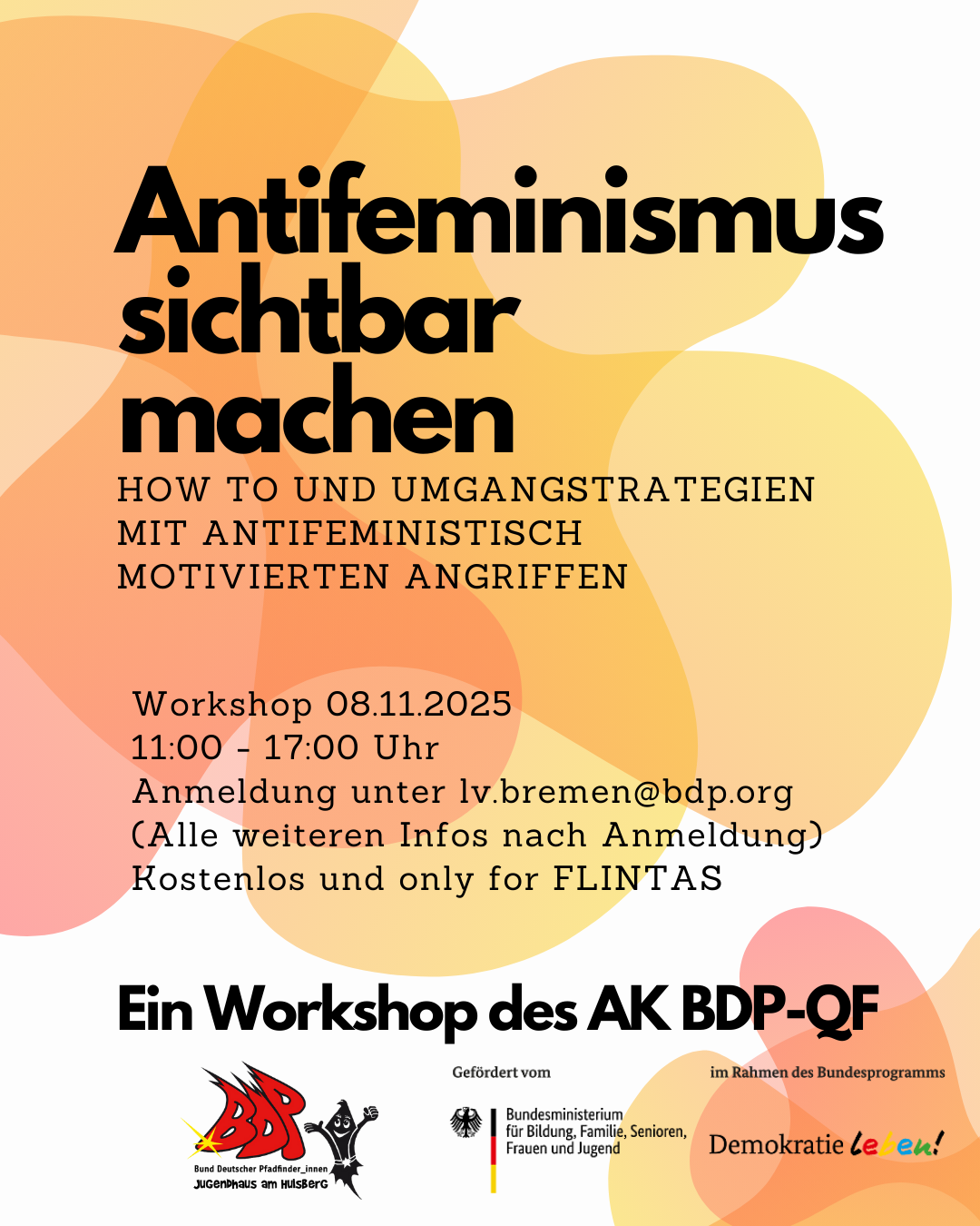 Workshop: Antifeminismus sichtbar machen
